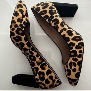 NWOB Essex House Margan Leopard Print
Calf Hair Pump